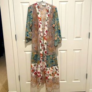 Kimono style duster/ cover up